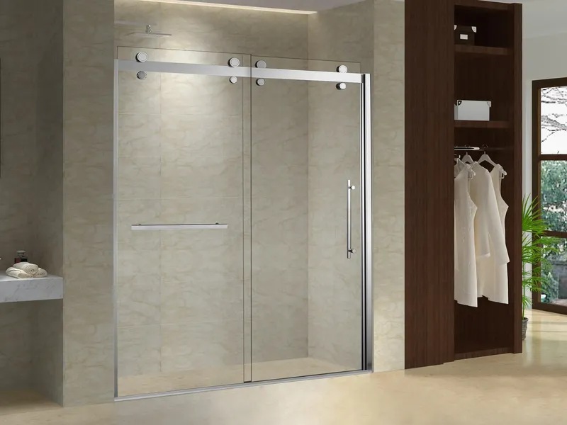 Semi-Frameless Shower Doors